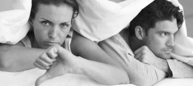 Ein Mann hat Potenzprobleme